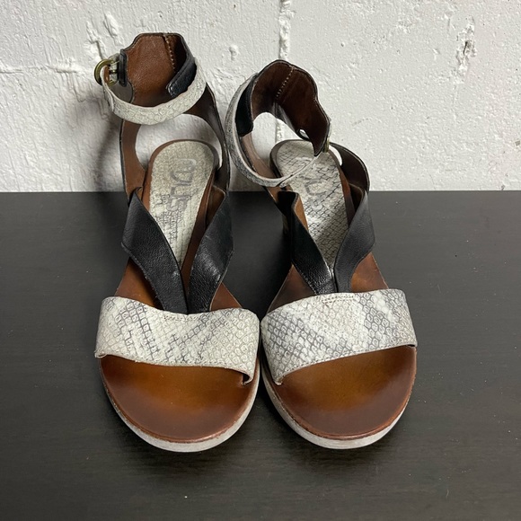 Mjus leather sandals size 38 genuine leather - Picture 3 of 5